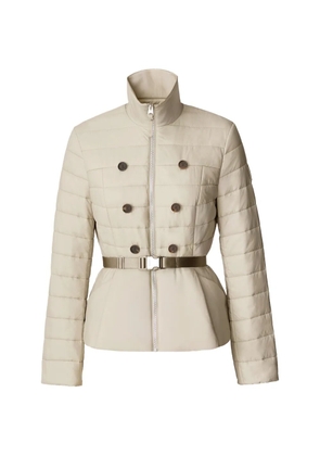 Mackage Serafina belted quilted jacket - Neutrals