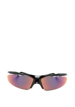 Balenciaga Eyewear geometric-frame sunglasses - Black