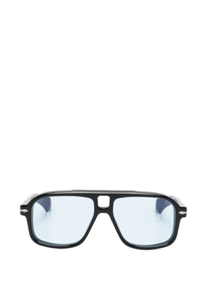 Jacques Marie Mage browline frame sunglasses - Black