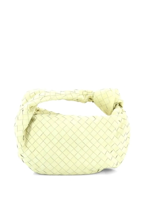 Bottega Veneta Pre-Owned BV Jodie Intrecciato Suede Teen hobo bag - Yellow