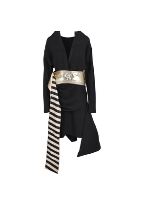 Gianfranco Ferré Pre-Owned V-neck dress - Black