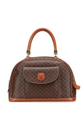 Celine Pre-Owned 1998 Macadam Coated Canvas handbag - Brown