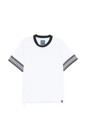 SPORT b. by agnès b. tipping-cuff T-shirt - White