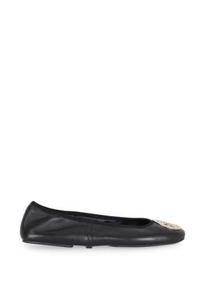 Tory Burch Reva logo-detail ballet flats - Black