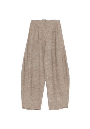 Boboutic cropped trousers - Neutrals