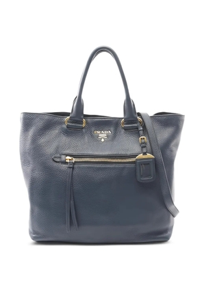 Prada Pre-Owned 2010s leather tote bag - Blue