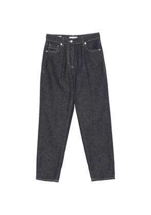 Peserico topstitching trousers - Blue