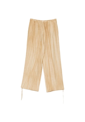 YERSE drawstring trousers - Neutrals