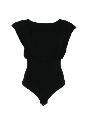 Elisabetta Franchi ribbed bodysuit - Black