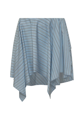 IRO Utalia striped skirt - Blue
