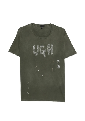 R13 Ugh graphic T-shirt - Green