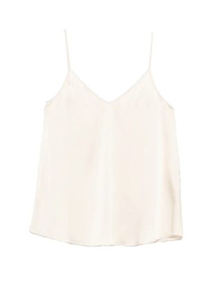 Antonelli Abe V-neck top - Neutrals