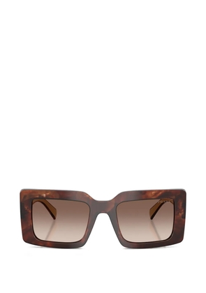 Prada Eyewear square-frame sunglasses - Brown