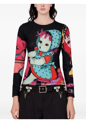 Chopova Lowena long-sleeve T-shirt - Black