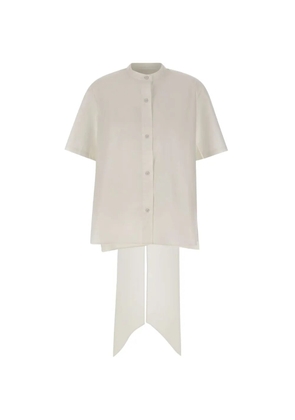 The Garment mandarin collar bands shirt - White