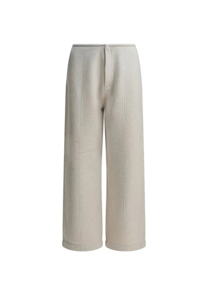 Emporio Armani knitted trousers - White