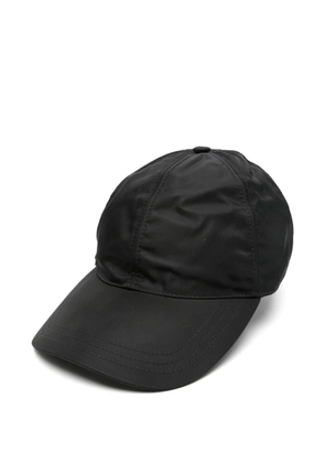 Prada Pre-Owned triangle-plaque baseball cap - Black