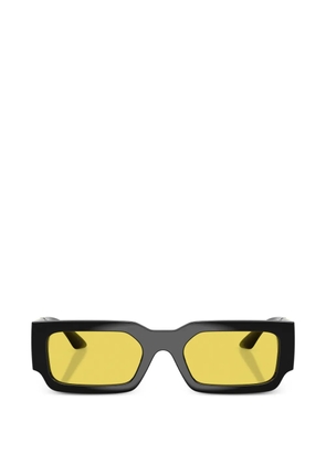 Versace Eyewear rectangle-frame sunglasses - Black