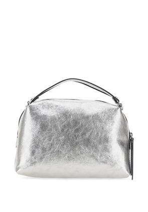 GIANNI CHIARINI Alifa leather top-handle tote bag - Silver