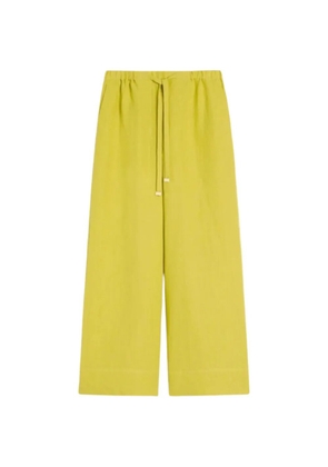 'S Max Mara drawstring trousers - Yellow