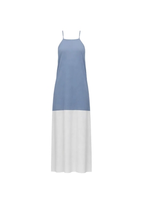 Osklen Superlight maxi dress - Blue