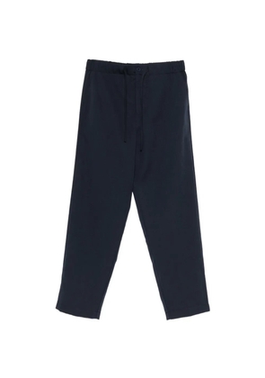 IMPERIAL drawstring-waist trousers - Blue