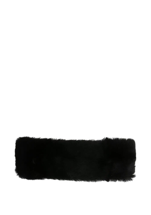 TOTEME shearling headband - Black