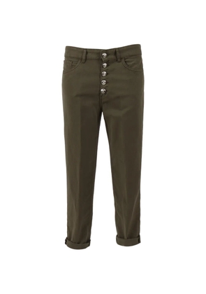 DONDUP button trousers - Green