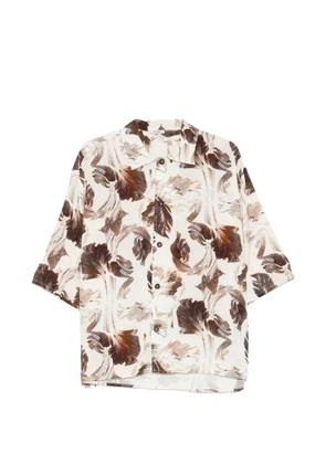 IMPERIAL floral-print shirt - Neutrals