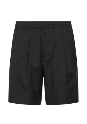 D4.0 elasticated drawstring shorts - Black