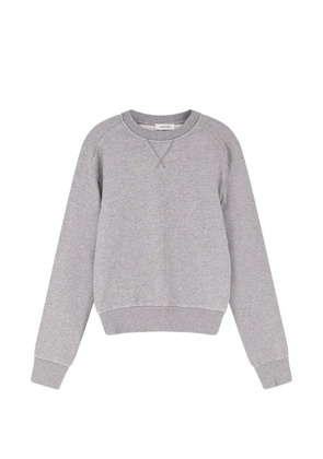 ENTIRE STUDIOS crew-neck ribbed sweatshirt - Grey