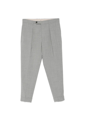 Berwich Chiaia pleated trousers - Grey