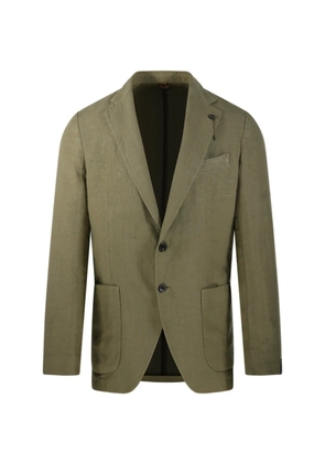 Santaniello single-breasted blazer - Green