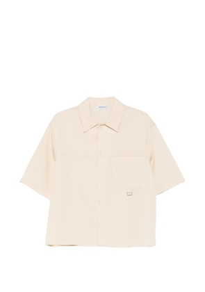 IMPERIAL patch-pocket short-sleeve shirt - Neutrals
