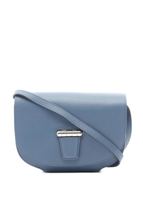 Hermès Pre-Owned 2016 mini Convoyeur silver-hardware shoulder bag - Blue
