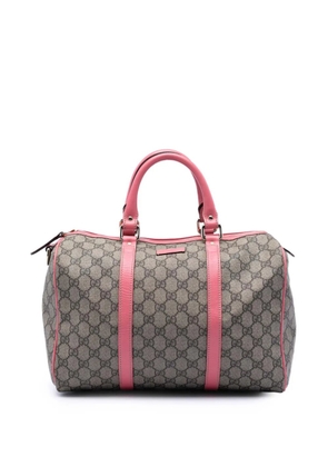 Gucci Pre-Owned 2016-2026 Medium GG Supreme Joy boston bag - Pink