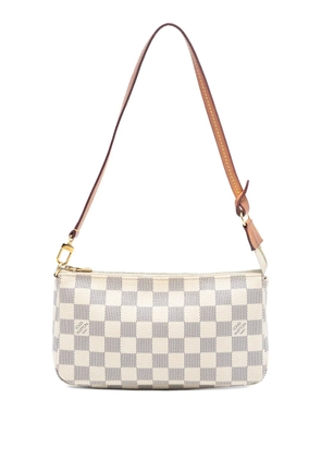 Louis Vuitton Pre-Owned 2010-2026 Damier Azur Pochette Accessoires shoulder bag - White