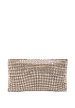Benedetta Bruzziches embellished chain clutch bag - Gold