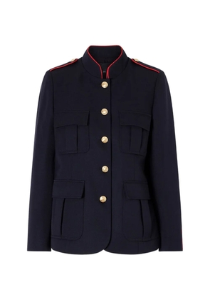 Nili Lotan front flap-pocket jacket - Blue