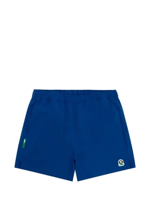 AAPE BY *A BATHING APE® logo detail shorts - Blue