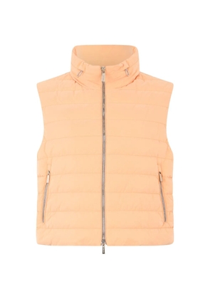 Moorer quilted gillet - Orange
