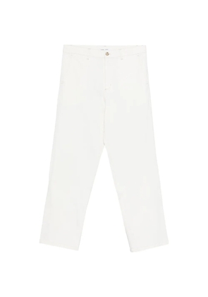 SAMSOE SAMSOE buttoned trousers - White