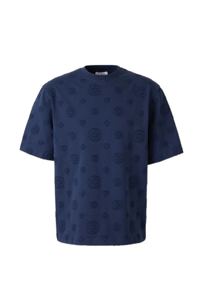 Casablanca monogram crew-neck T-shirt - Blue
