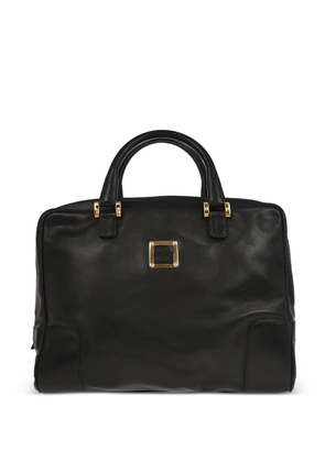 Loewe Pre-Owned 1990s Amazona leather tote bag - Black