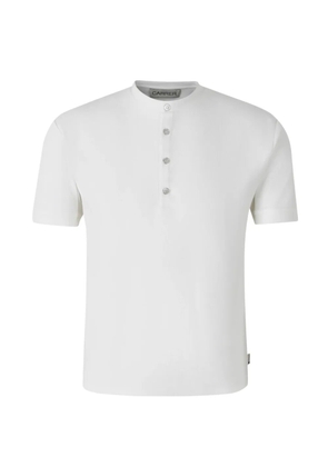 Carrera Dorven buttoned collar T-shirt - White