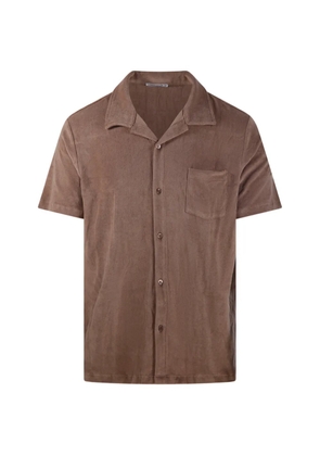 ANONYM APPAREL Pablo short-sleeved shirt - Brown