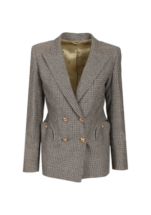 Blazé Milano double-breasted flap blazer - Black