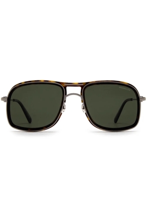 Moncler Eyewear Kontour square-frame sunglasses - Brown