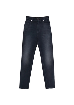 Balenciaga front pockets denim jeans - Blue