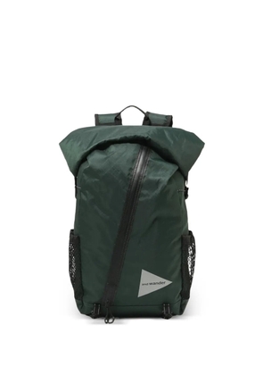 and Wander logo backpack - Green